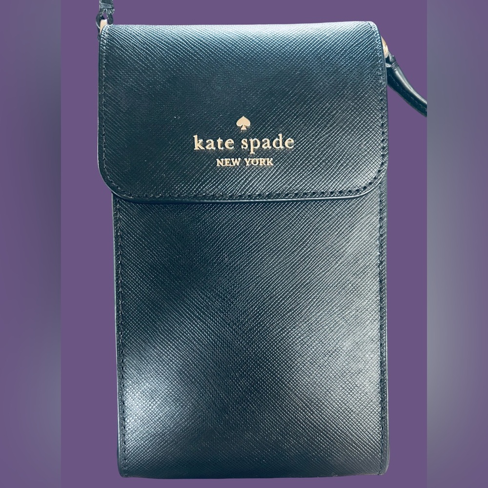 Kate Spade Black Leather Crossbody